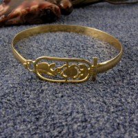18K Gold Cartouche bracelet 18K Gold Cartouche bracelet