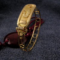 18K gold cartouche bracelet 18K gold cartouche bracelet