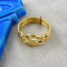 18k Gold thin Knot ring (Rings Collection)