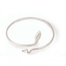 Egyptian Silver Snake Arm Band