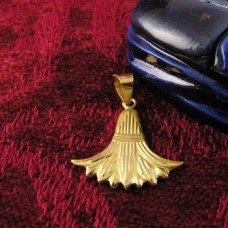 Gold royal lotus flower pendant (jewelry gifts)