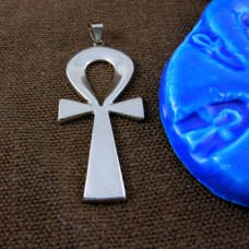 Plain silver Ankh key pendant (jewelry gifts)