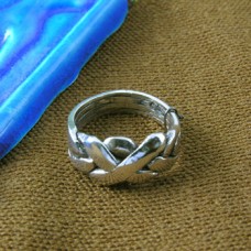 Silver Infinity Knot  ring (Rings Collection)